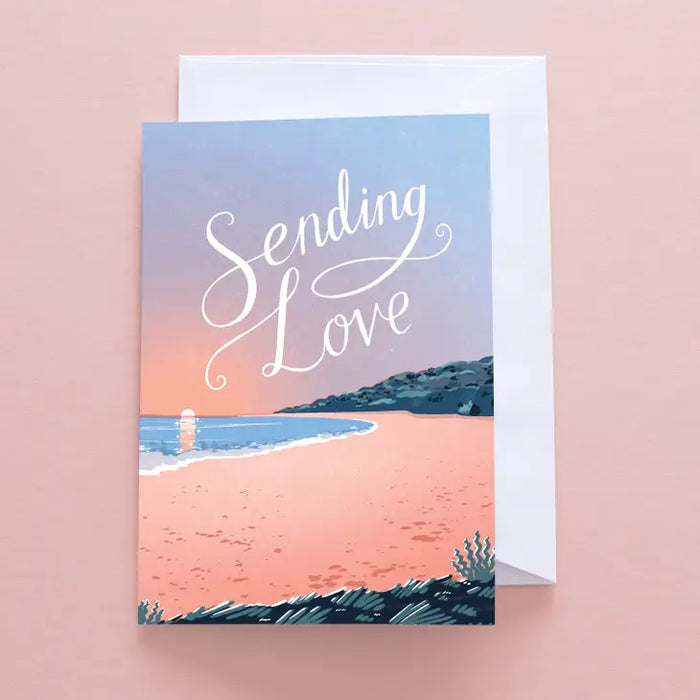 Sending Love Sympathy Greetings Card