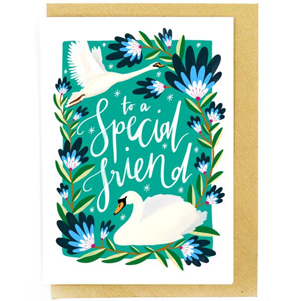 Special Friend Greetings Card